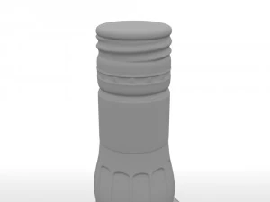 jim beam 70cl bottle 3D Model
