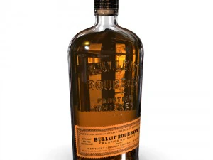 bulleit bourbon bouteille 75cl Modèle 3D