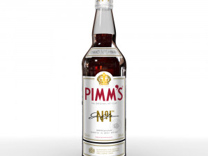 pimms 70cl bottle Modèle 3D