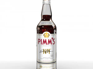 pimms 70cl bottle 3D Model