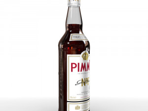 pimms 70cl bottle Modèle 3D