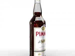 pimms 70cl bottle 3D Model