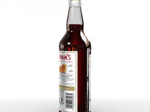 pimms 70cl bottle 3D Model