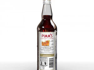 pimms 70cl bottle 3D Model