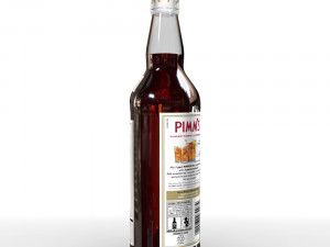 pimms 70cl bottle Modèle 3D