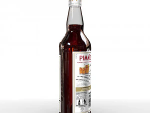pimms 70cl bottle 3D Model