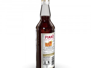 pimms 70cl bottle Modèle 3D