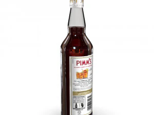 pimms 70cl bottle 3D Model