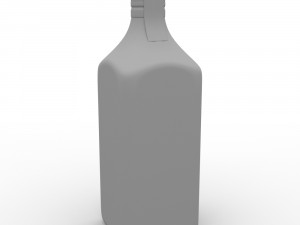 bombay sapphire 70cl bottle Modello 3D