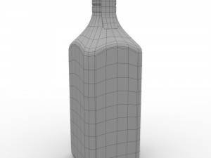 bombay sapphire 70cl bottle Modello 3D