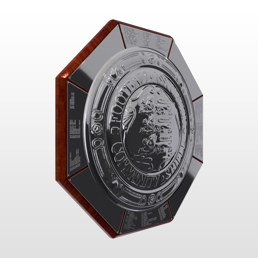 FA Community Charity Shield Trophy 3D Model in Sports ...