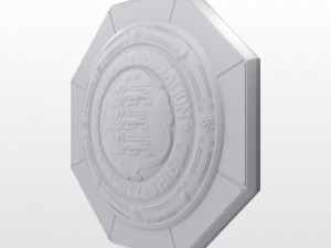 fa community charity shield trophy 3D Модель