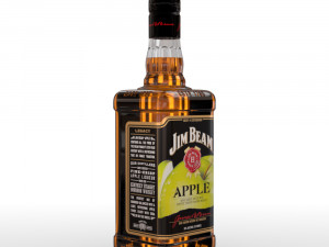 jim beam apple 70cl bottle 3D 모델