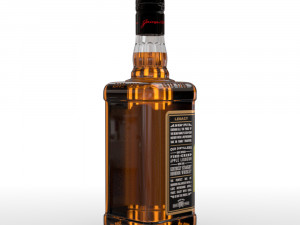 jim beam apple 70cl bottle 3D 모델