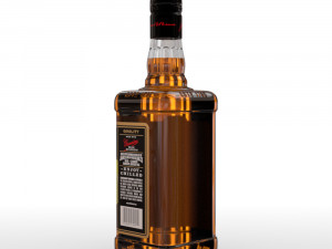 jim beam apple 70cl bottle 3D 모델