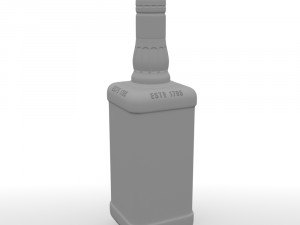 jim beam apple 70cl bottle 3D 모델