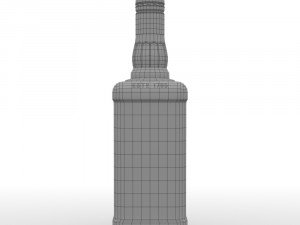 jim beam apple 70cl bottle 3D 모델