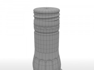 jim beam apple 70cl bottle 3D 모델