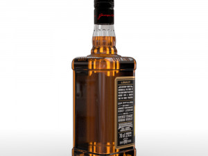 jim beam honey 70cl bottle 3D Модель