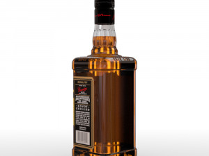 jim beam honey 70cl bottle 3D Модель