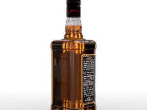 jim beam vanilla 70cl bottle Model 3D