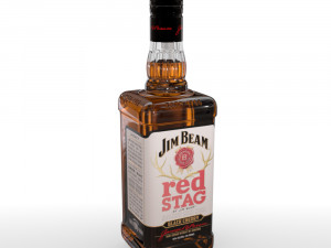 jim beam 70cl bottle set Model 3D