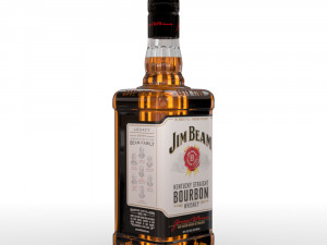 jim beam 70cl bottle set Model 3D