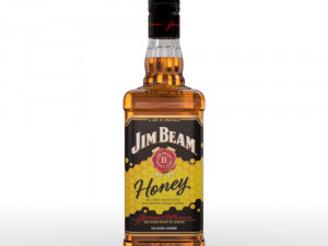 jim beam 70cl bottle set Model 3D