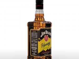 jim beam 70cl bottle set Model 3D