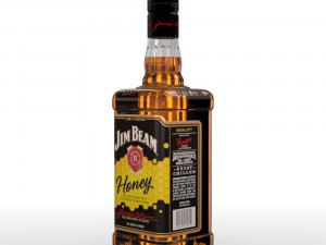 jim beam 70cl bottle set Model 3D