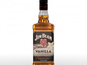 jim beam 70cl bottle set Model 3D
