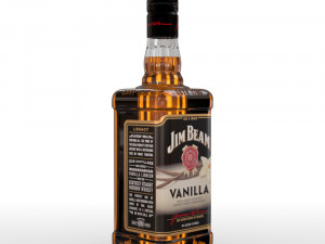 jim beam 70cl bottle set Model 3D