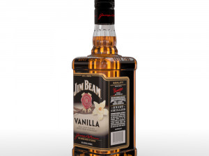 jim beam 70cl bottle set Model 3D