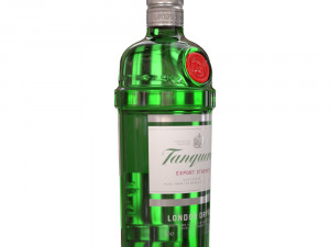 tanqueray 70cl bottle Model 3D