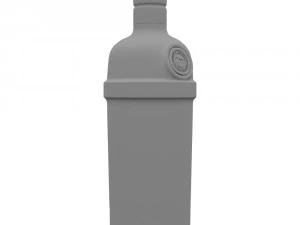 tanqueray 70cl bottle 3D Model