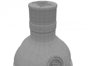 tanqueray no 10 70cl bottle 3D Model