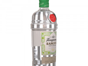 tanqueray rangpur 70cl bottle 3Dモデル