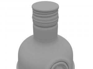 tanqueray rangpur 70cl bottle 3Dモデル