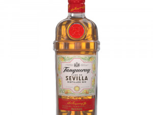 tanqueray sevilla 70cl bottle 3Dモデル