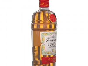 tanqueray sevilla 70cl bottle 3Dモデル
