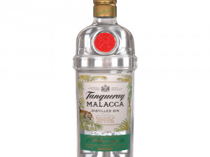 tanqueray malacca 70cl bottle 3D 모델