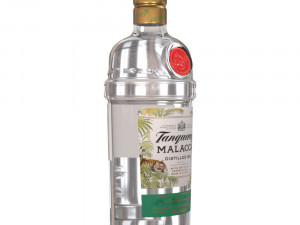 tanqueray malacca 70cl bottle 3D 모델