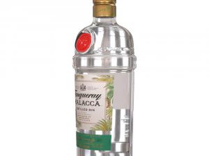tanqueray malacca 70cl bottle 3D Model