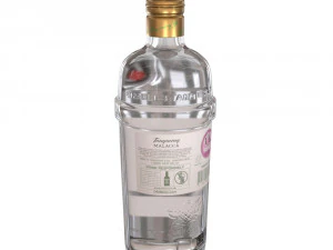tanqueray malacca 70cl bottle 3D Model