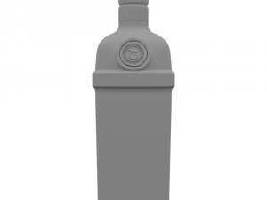 tanqueray malacca 70cl bottle 3D Model