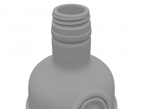 tanqueray malacca 70cl bottle 3D 모델
