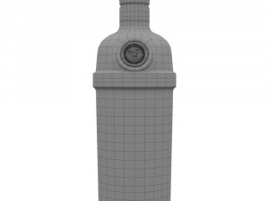 tanqueray malacca 70cl bottle 3D 모델