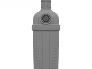 tanqueray malacca 70cl bottle 3D Model