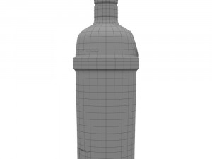tanqueray malacca 70cl bottle 3D 모델