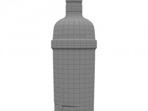 tanqueray malacca 70cl bottle 3D 모델